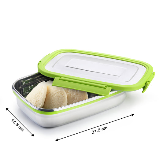 8133 Ganesh Junior Stainless Steel Lunch Pack For Office School Use