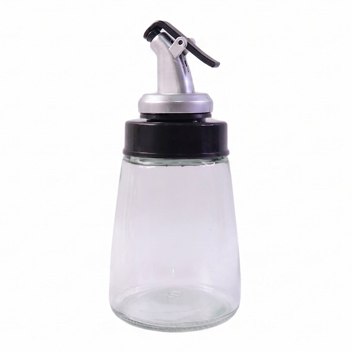 Glass Oil Dispenser Bottle  No-drip Spout 170 Ml Capacity