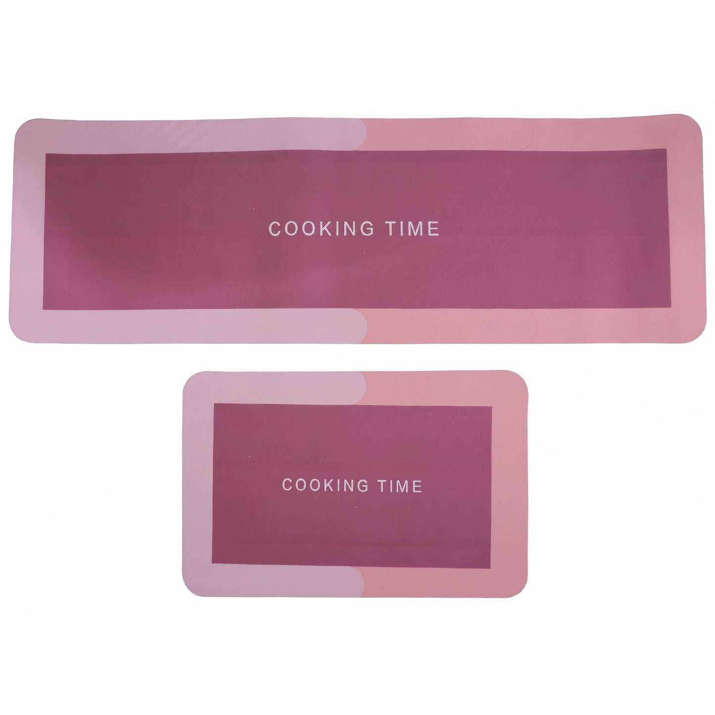 Premium Anti Slip Kitchen Floor Mat Set (2 Pc 120x38 Cm + 58x38 Cm)