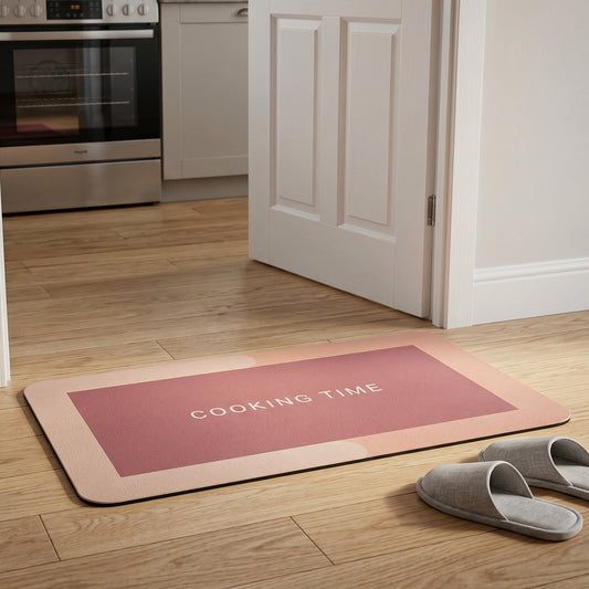 Premium Anti Slip Kitchen Floor Mat Set (2 Pc 120x38 Cm + 58x38 Cm)
